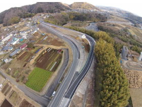 天城北道路狩野川横断高架橋下部工事